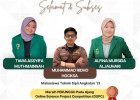 Mahasiswa Teknik Sipil UNAND Raih Medali Perunggu di Online Science Project Competition 2025